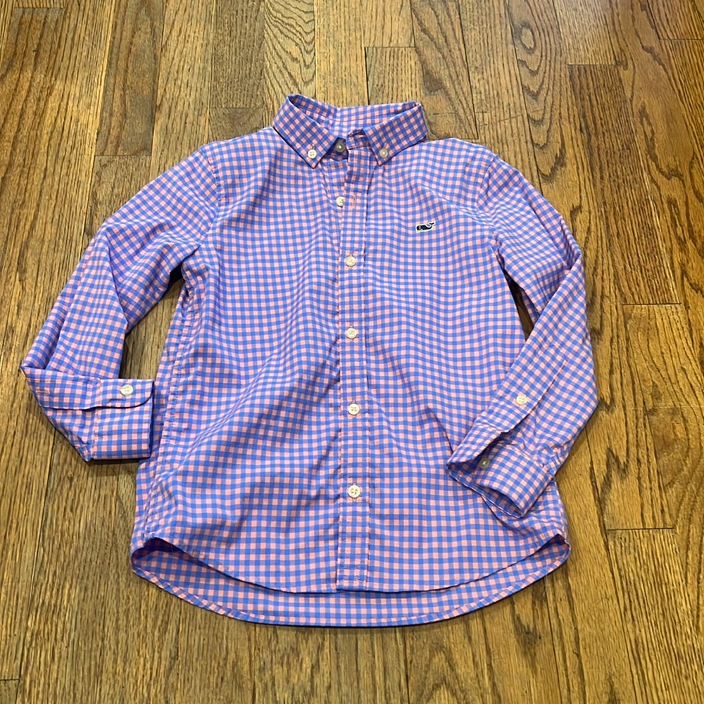 Vineyard Vines Performance Button Down - Boys size 6 - *excellent condition!*
